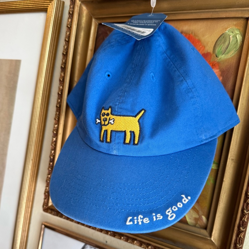 Life is good dog hat - Picture 2 of 3